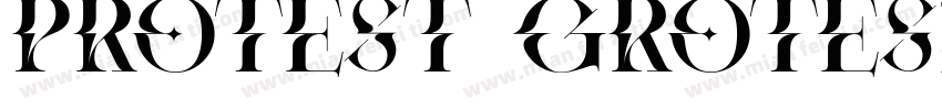 Protest Grotesk字体转换